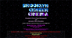 Desktop Screenshot of brooklyncentercinema.com